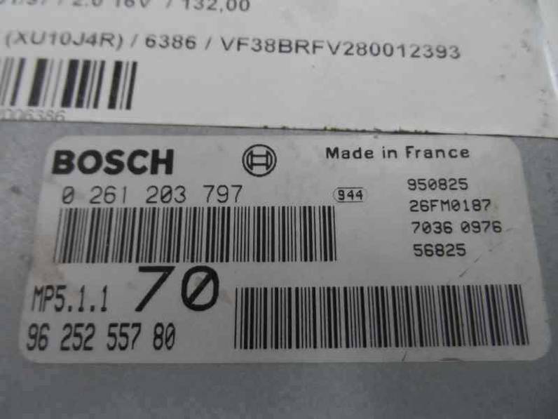 CENTRALITA MOTOR UCE PEUGEOT 406 BERLINA 1995 2.0 (132 CV)