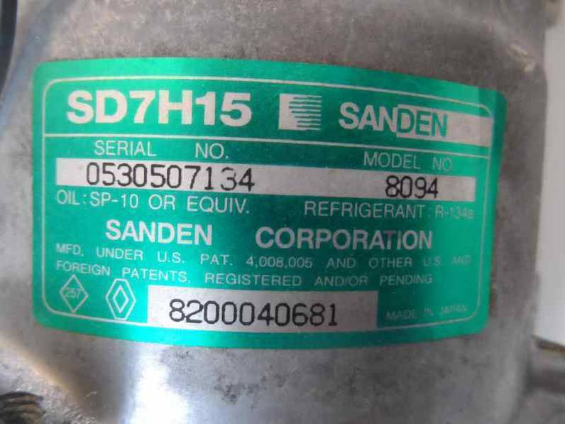 COMPRESOR AIRE ACONDICIONADO MITSUBISHI CARISMA BERLINA 5 2002 1.9 DI-D (102 CV)