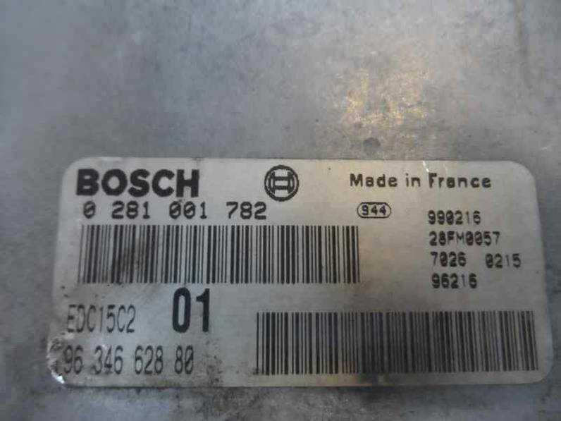 CENTRALITA MOTOR UCE PEUGEOT 406 BERLINA 1999 2.0 HDI (109 CV)