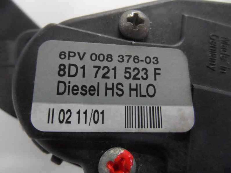 POTENCIOMETRO PEDAL VOLKSWAGEN PASSAT BERLINA 2001 1.9 TDI (131 CV)
