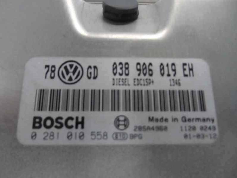 CENTRALITA MOTOR UCE VOLKSWAGEN PASSAT BERLINA 2001 1.9 TDI (131 CV)