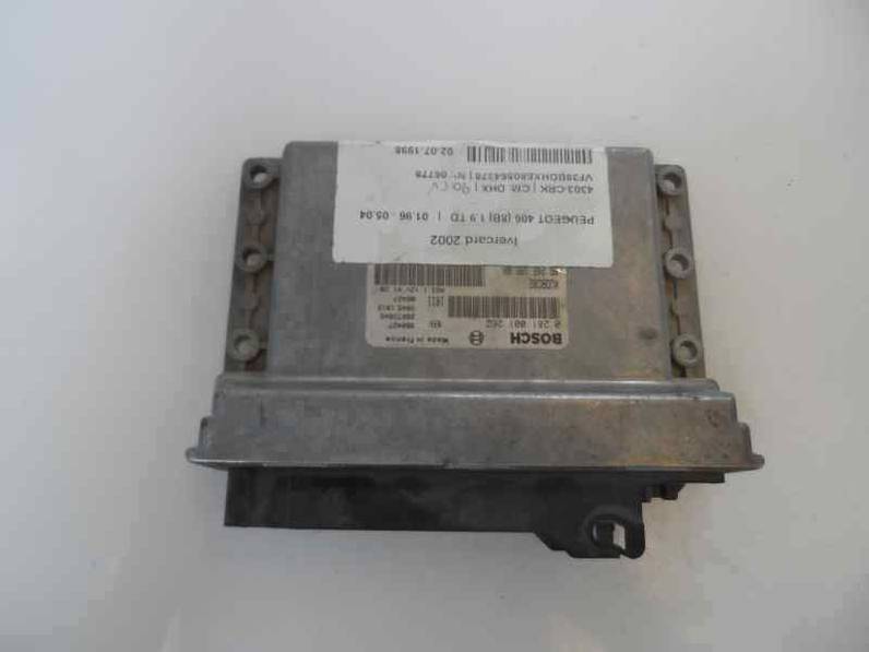 CENTRALITA MOTOR UCE PEUGEOT 406 BERLINA 1995 1.9 TURBODIESEL (90 CV)