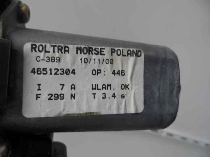 ELEVALUNAS DELANTERO IZQUIERDO FIAT SEICENTO 2001 1.1 (54 CV)