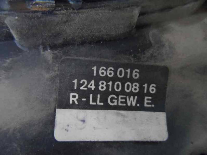 RETROVISOR DERECHO MERCEDES CLASE E BERLINA 1985 3.0 D (109 CV)