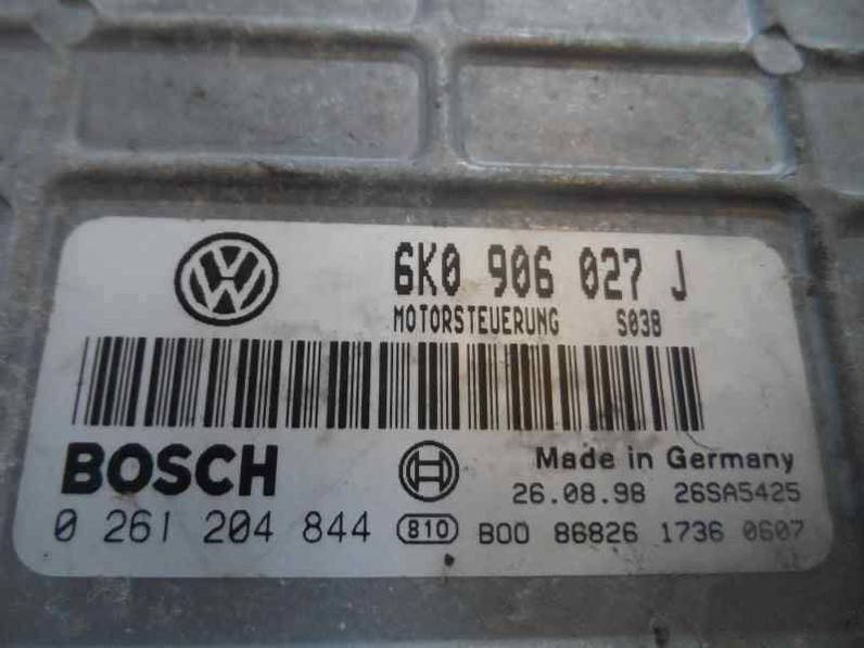 CENTRALITA MOTOR UCE SEAT IBIZA 1998 1.4 (60 CV)