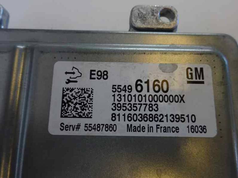 CENTRALITA MOTOR UCE OPEL CORSA E 2016 1.3 16V CDTI (75 CV)