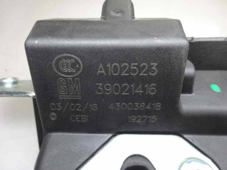 CERRADURA MALETERO PORTON OPEL CORSA E 2016 1.3 16V CDTI (75 CV)