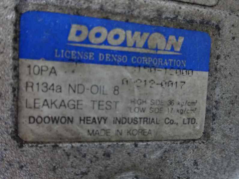 COMPRESOR AIRE ACONDICIONADO KIA CARNIVAL 2000 2.9 TURBODIESEL (126 CV)