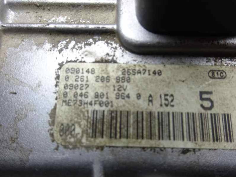 CENTRALITA MOTOR UCE FIAT PUNTO BERLINA 2001 1.2 16V (80 CV)