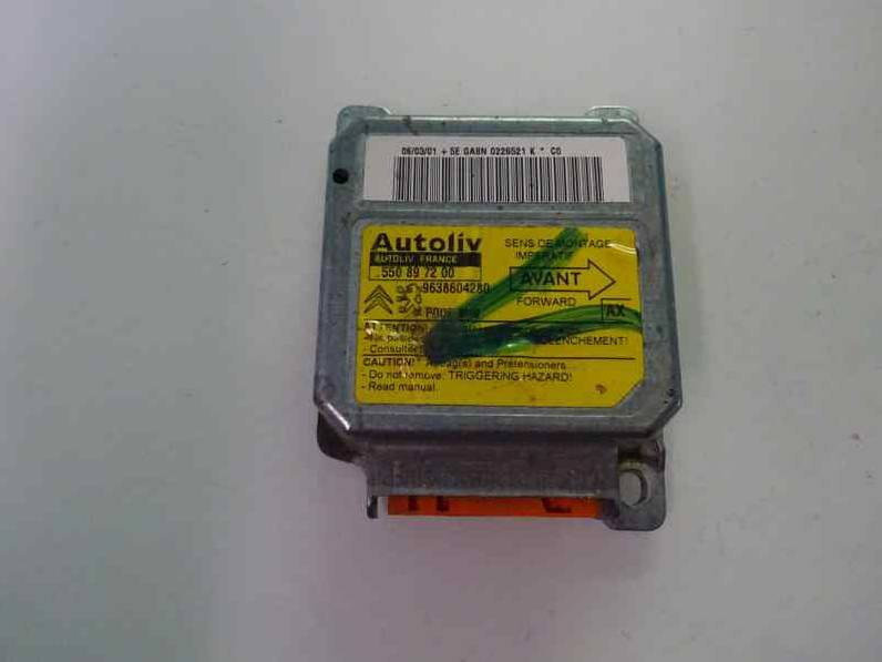 CENTRALITA AIRBAG PEUGEOT PARTNER 2002 1.9 D (69 CV)