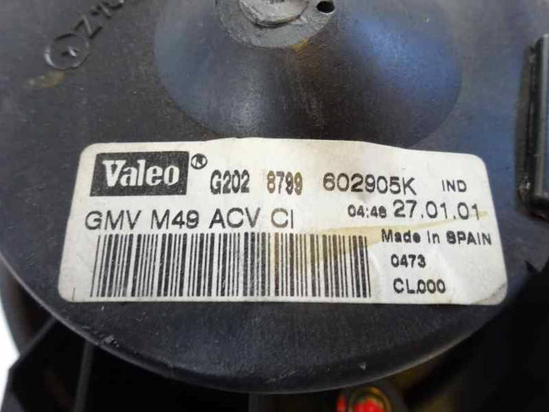 MOTOR CALEFACCION PEUGEOT PARTNER 2002 1.9 D (69 CV)