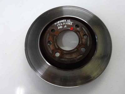 DISCO FRENO DELANTERO PEUGEOT PARTNER 2002 1.9 D (69 CV)