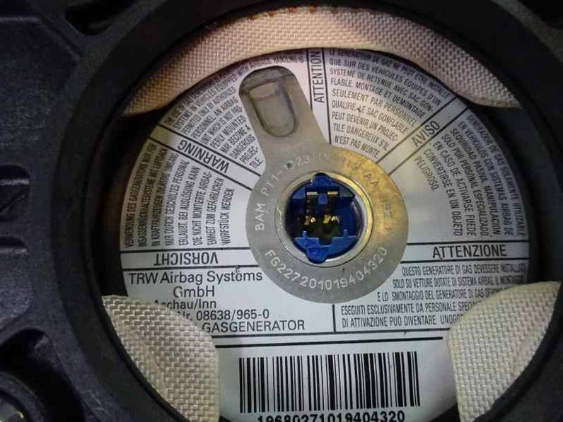 AIRBAG DELANTERO IZQUIERDO CITROEN BERLINGO 2005 1.6 16V HDI (75 CV)