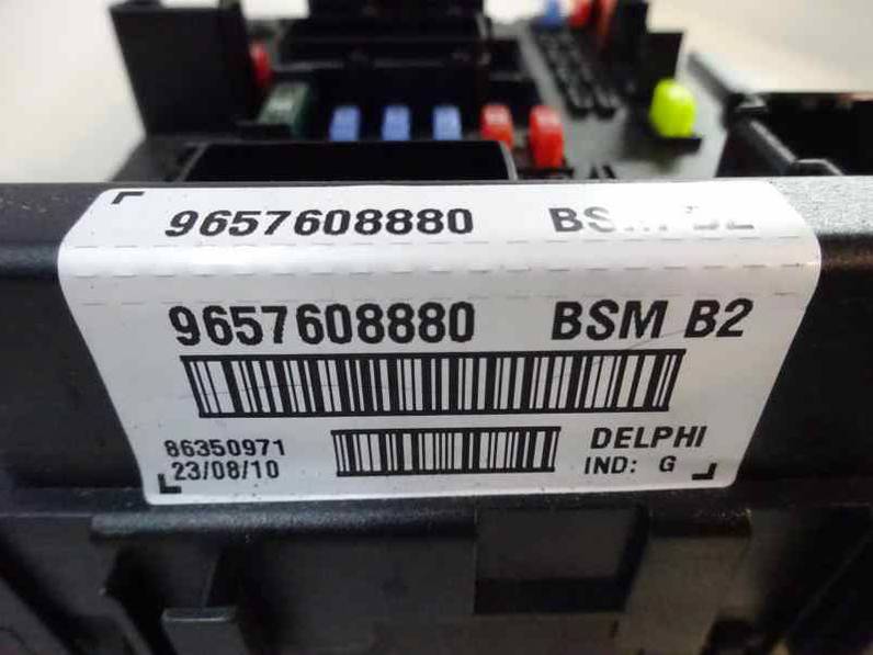 CAJA RELES FUSIBLES CITROEN BERLINGO 2005 1.6 16V HDI (75 CV)