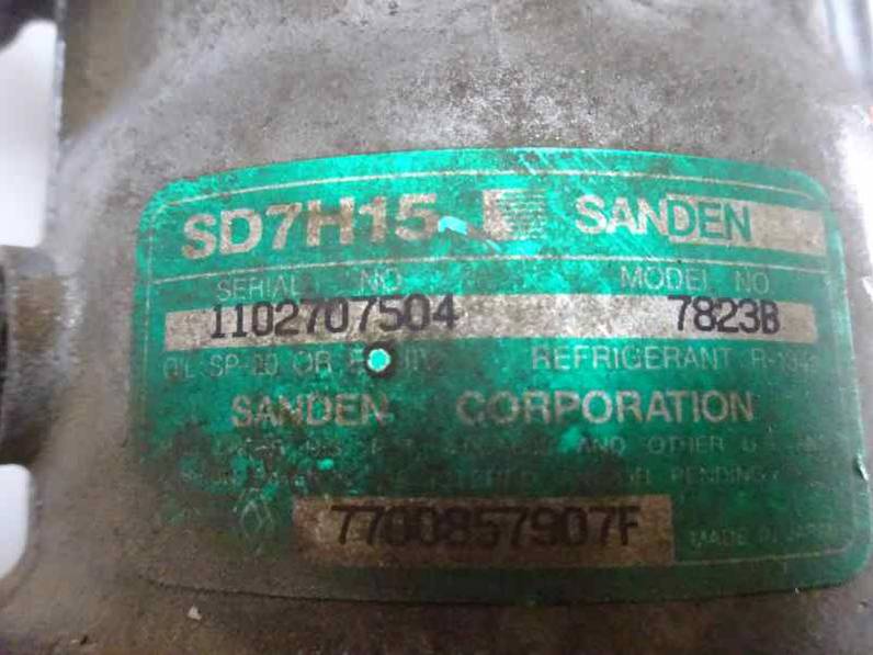 COMPRESOR AIRE ACONDICIONADO RENAULT LAGUNA 1995 2.2 D (83 CV)