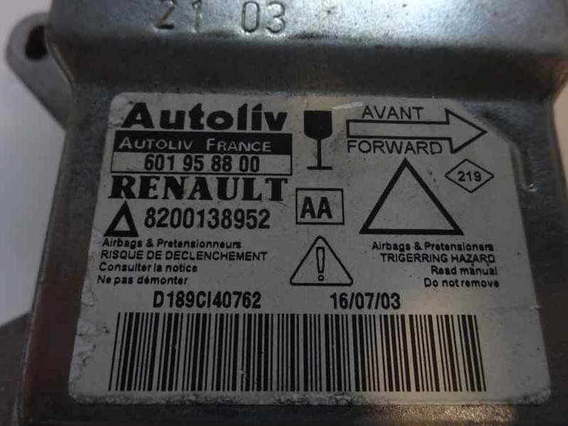 CENTRALITA AIRBAG RENAULT LAGUNA II 2003 1.9 DCI D (120 CV)