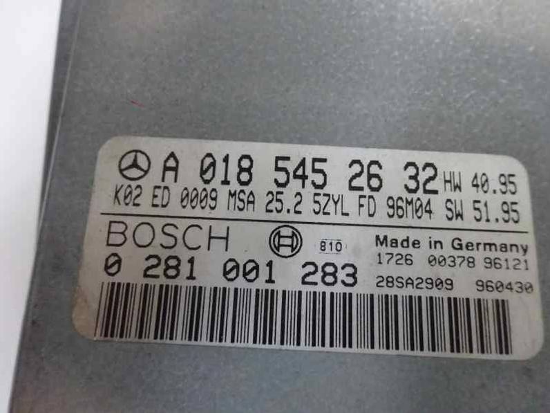 CENTRALITA MOTOR UCE MERCEDES CLASE E BERLINA DIESEL 1996 2.9 TURBODIESEL (129 CV)