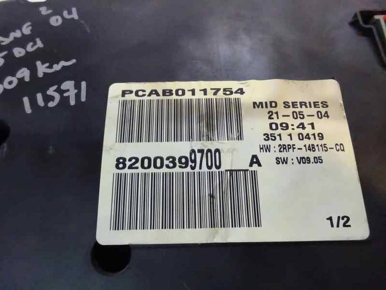 CUADRO INSTRUMENTOS RENAULT MEGANE II BERLINA 5P 2004 1.5 DCI D (101 CV)