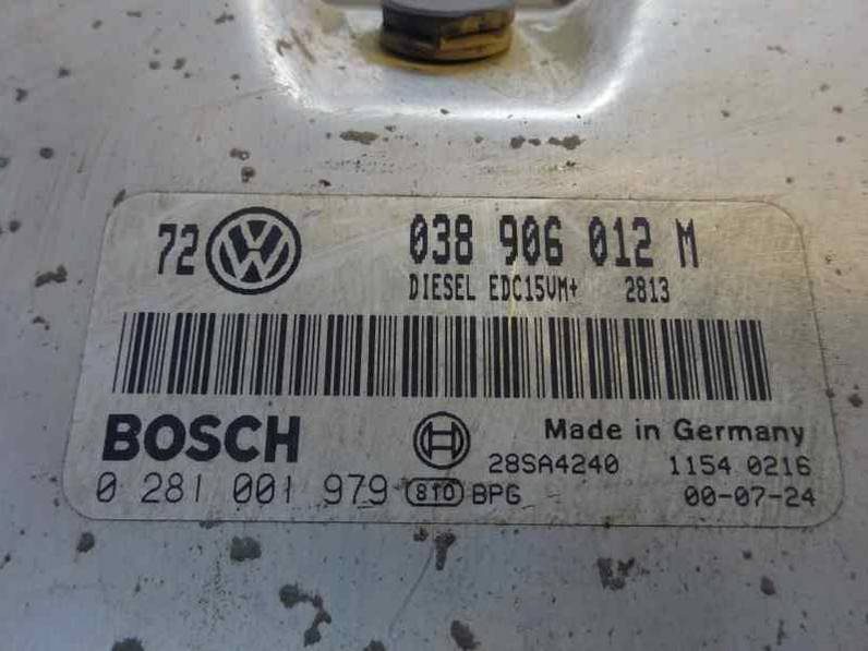 CENTRALITA MOTOR UCE VOLKSWAGEN GOLF IV BERLINA 2000 1.9 TDI (90 CV)
