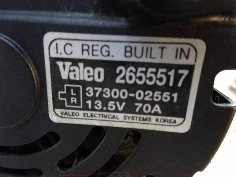 ALTERNADOR HYUNDAI GETZ 2002