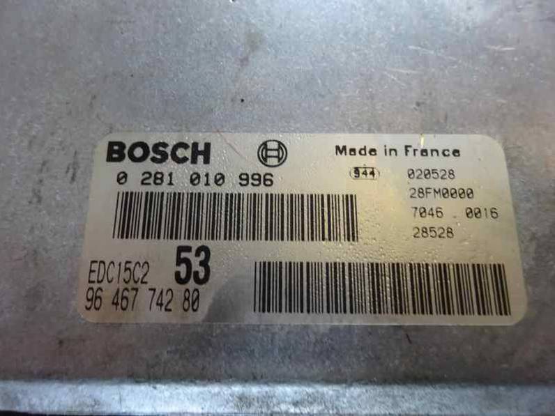 CENTRALITA MOTOR UCE CITROEN XSARA PICASSO 2002 2.0 HDI (90 CV)