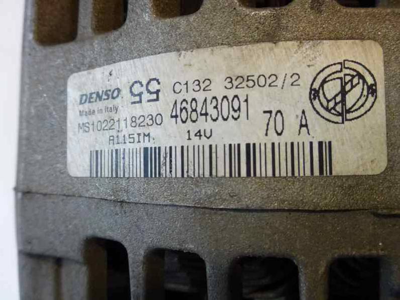 ALTERNADOR FIAT PUNTO BERLINA 2003 1.2 (60 CV)
