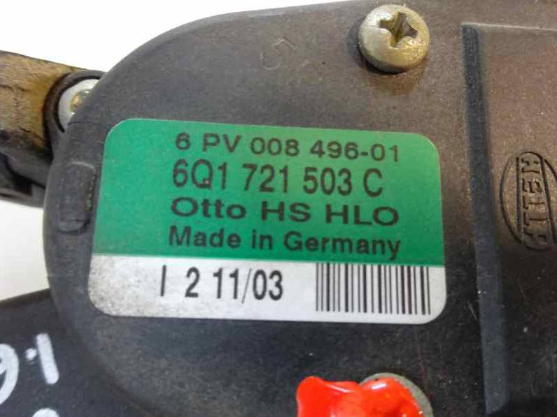 POTENCIOMETRO PEDAL SEAT LEON 2003 1.6 16V (105 CV)