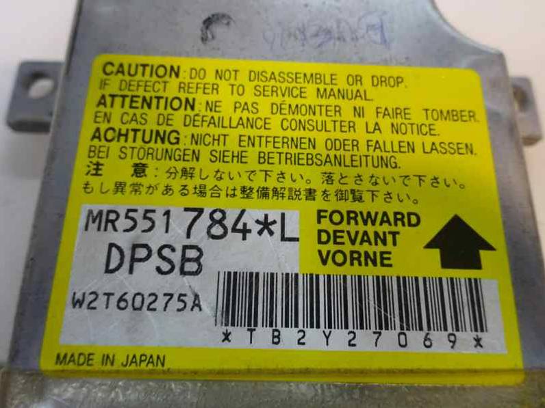 CENTRALITA AIRBAG MITSUBISHI MONTERO 2003 3.2 DI-D (160 CV)