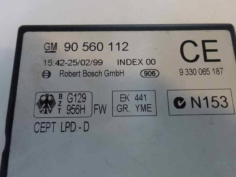 MODULO CONFORT OPEL ASTRA G BERLINA 1998 2.0 16V DI (82 CV)