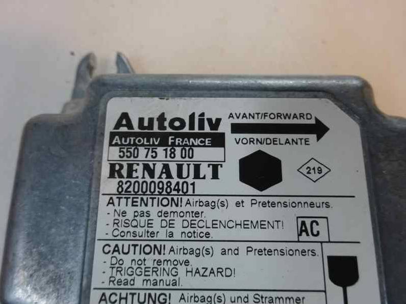 CENTRALITA AIRBAG RENAULT KANGOO 2002 1.5 DCI D (65 CV)