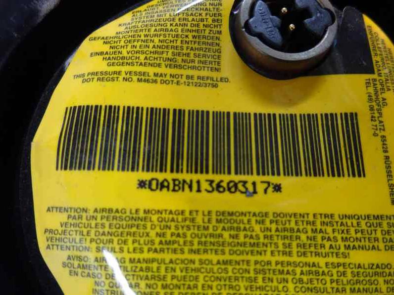 AIRBAG DELANTERO IZQUIERDO OPEL CORSA C 2003 1.7 16V DTI (75 CV)