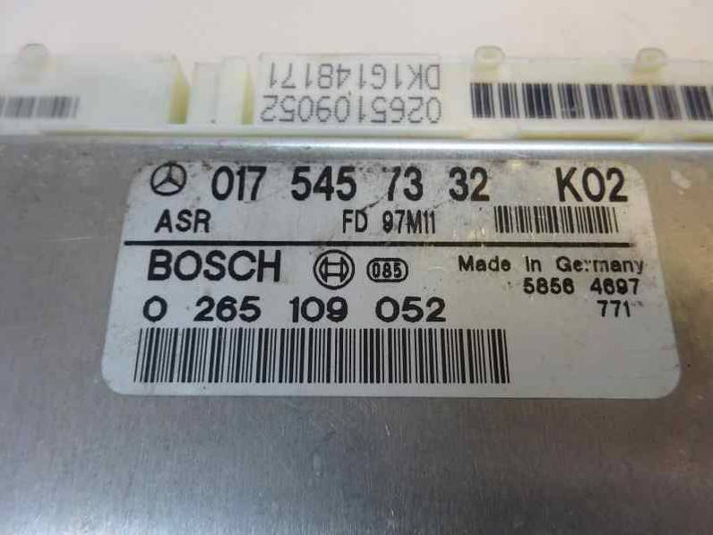 CENTRALITA ASR MERCEDES CLASE E FAMILIAR 1996 2.9 TURBODIESEL (129 CV)