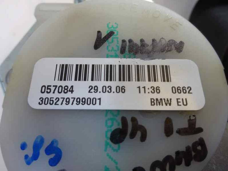 CINTURON SEGURIDAD TRASERO IZQUIERDO BMW SERIE 3 BERLINA 2006 2.0 16V D (163 CV)