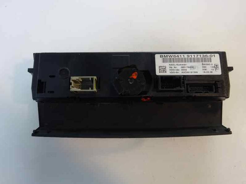 MANDO CLIMATIZADOR BMW SERIE 3 BERLINA 2006 2.0 16V D (163 CV)