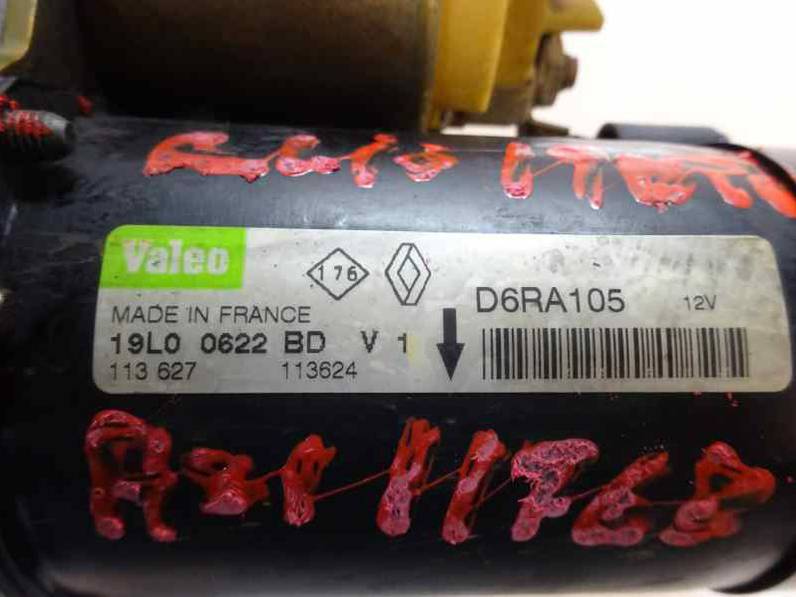 MOTOR ARRANQUE RENAULT CLIO II FASE I 2001 1.9 DTI D (80 CV)