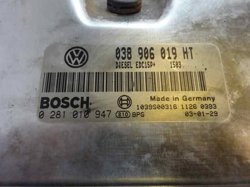 CENTRALITA MOTOR UCE SEAT CORDOBA BERLINA 2003 1.9 TDI (101 CV)