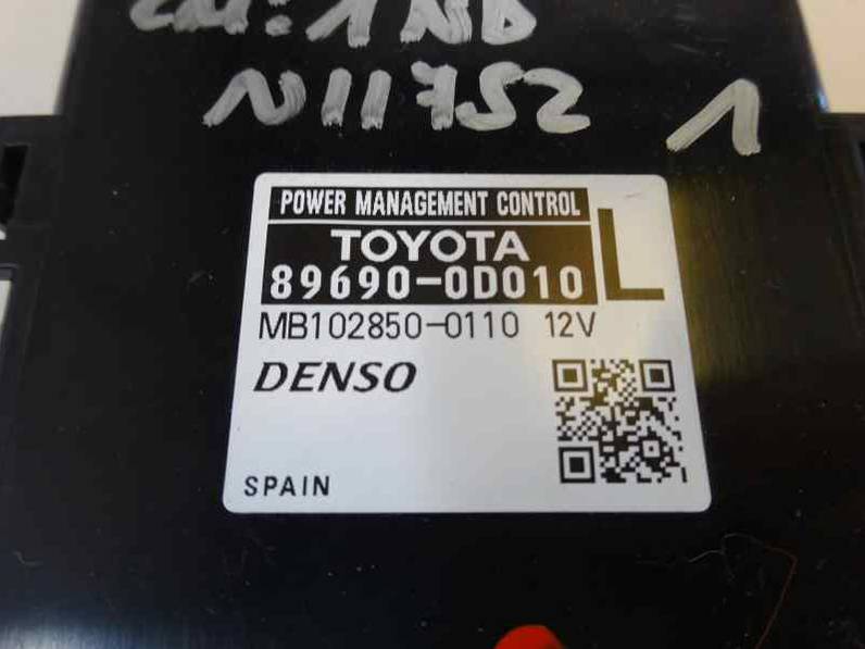 MODULO ELECTRONICO TOYOTA YARIS 2010 1.4 TURBODIESEL (90 CV)