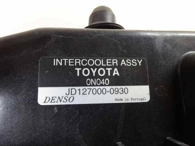 INTERCOOLER TOYOTA YARIS 2010 1.4 TURBODIESEL (90 CV)