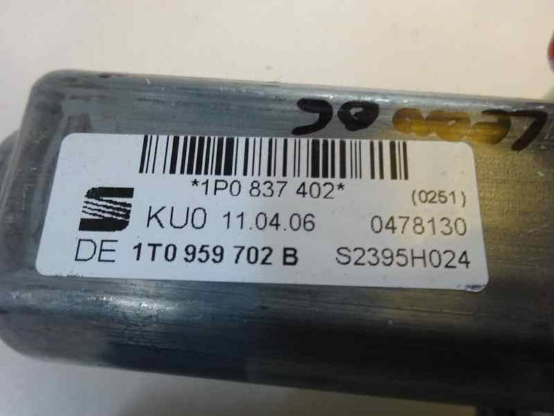 MOTOR ELEVALUNAS DELANTERO DERECHO SEAT LEON 2006 1.9 TDI (105 CV)