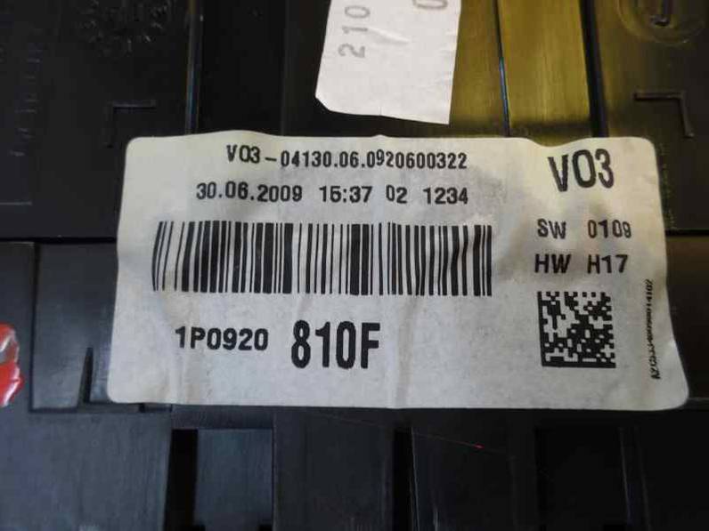 CUADRO INSTRUMENTOS SEAT LEON 2009 1.9 TDI (90 CV)