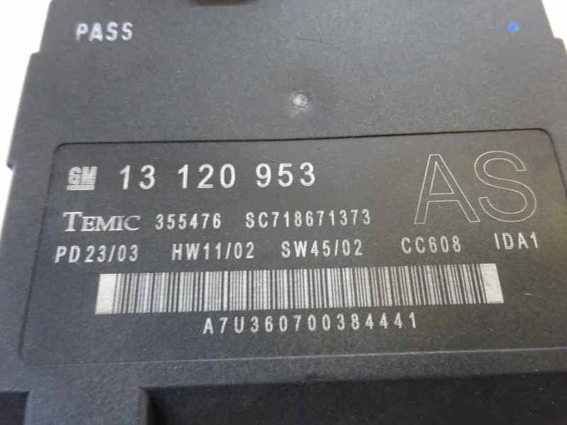 MODULO ELECTRONICO OPEL VECTRA C BERLINA 2003 2.2 16V DTI (125 CV)