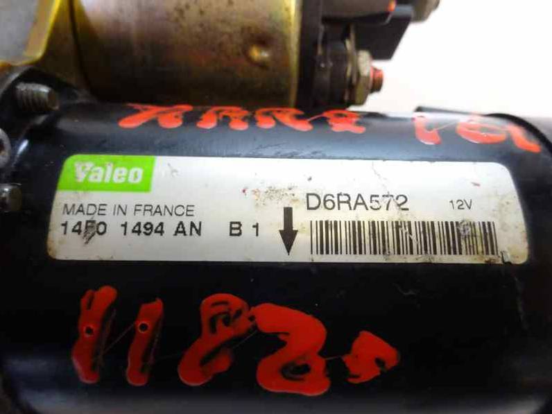 MOTOR ARRANQUE CITROEN XSARA BERLINA 1999 1.6 (88 CV)