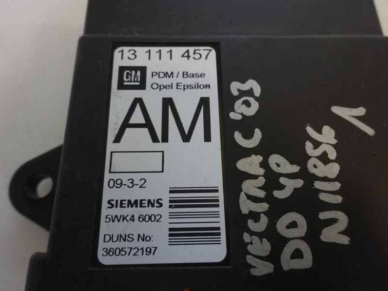 MODULO CONFORT OPEL VECTRA C BERLINA 2003 2.2 16V DTI (125 CV)