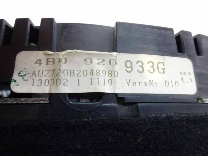 CUADRO INSTRUMENTOS AUDI A6 BERLINA 2002 2.5 V6 24V TDI (180 CV)