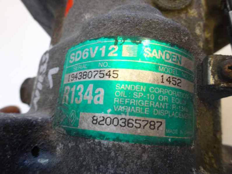 COMPRESOR AIRE ACONDICIONADO RENAULT CLIO III 2006 1.5 DCI D (86 CV)