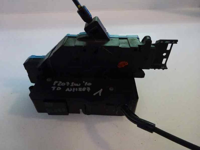 CERRADURA PUERTA TRASERA DERECHA PEUGEOT 207 SW 2010 1.6 16V HDI (90 CV)