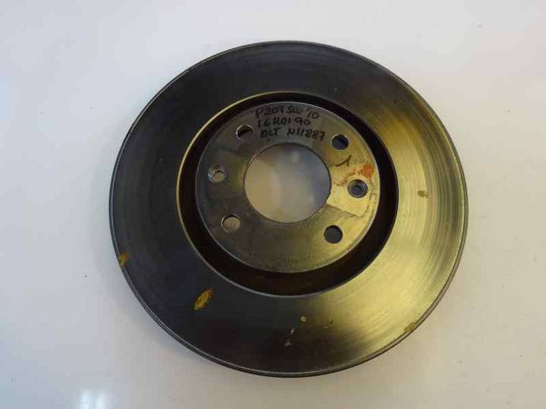 DISCO FRENO DELANTERO PEUGEOT 207 SW 2010 1.6 16V HDI (90 CV)