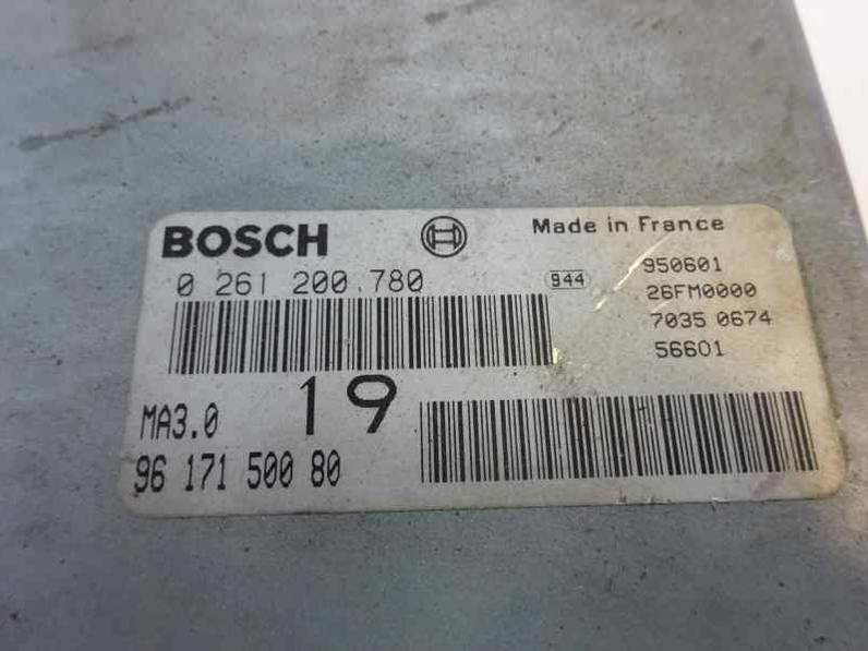 CENTRALITA MOTOR UCE CITROEN AX 1995 1.0 (50 CV)