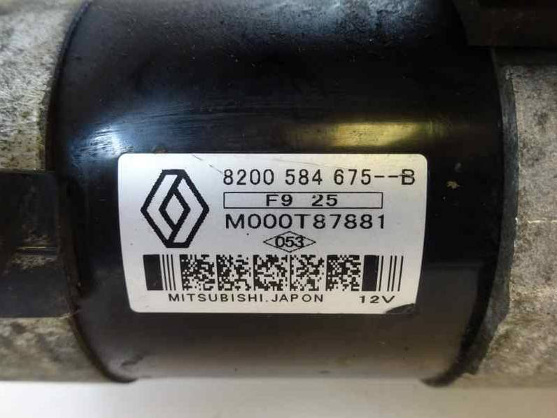 MOTOR ARRANQUE RENAULT KANGOO 2009 1.5 DCI D (68 CV)