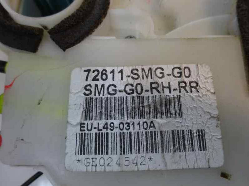 CERRADURA PUERTA TRASERA DERECHA HONDA CIVIC BERLINA 5 2008 2.2 CTDI (140 CV)